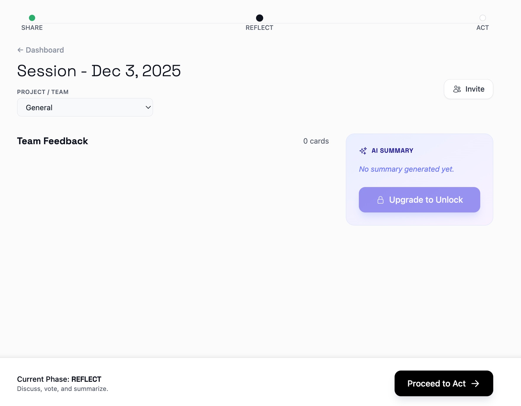Reflect phase screenshot